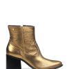 Bota Ful em Pele Gold