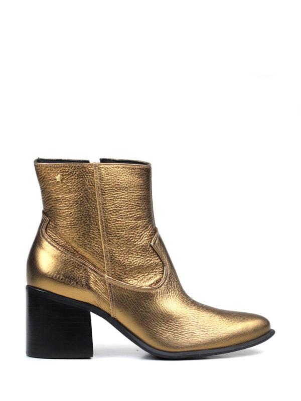 Bota Ful em Pele Gold