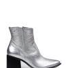 Bota Ful em Pele Silver