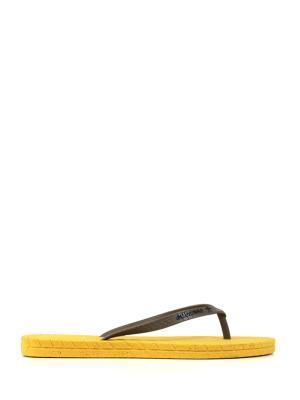 Chinelo Feel The Nature Amarelo e Preto