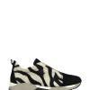 Ténis Run em Animal Print Branco