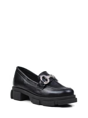 Loafer Fell Preto em Pele