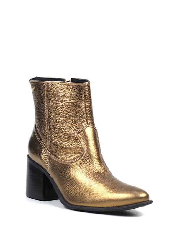 Bota Ful em Pele Gold