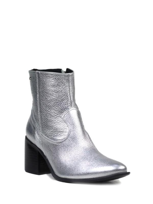 Bota Ful em Pele Silver