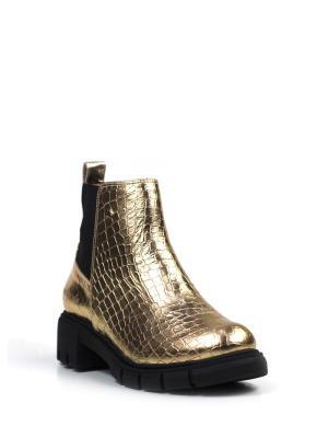 Bota Mad em Pele Gold