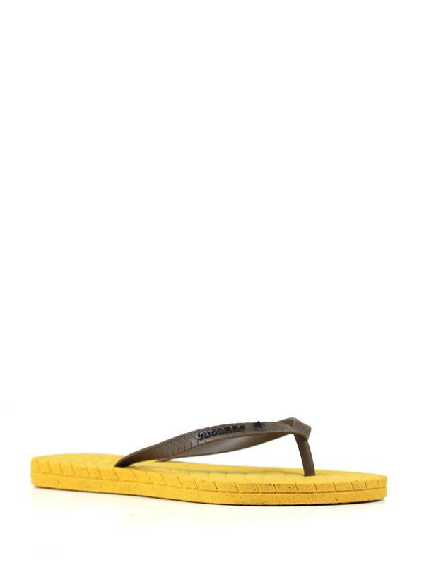 Chinelo Feel The Nature Amarelo e Preto