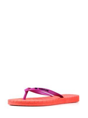 Chinelo Feel The Nature Laranja e Rosa