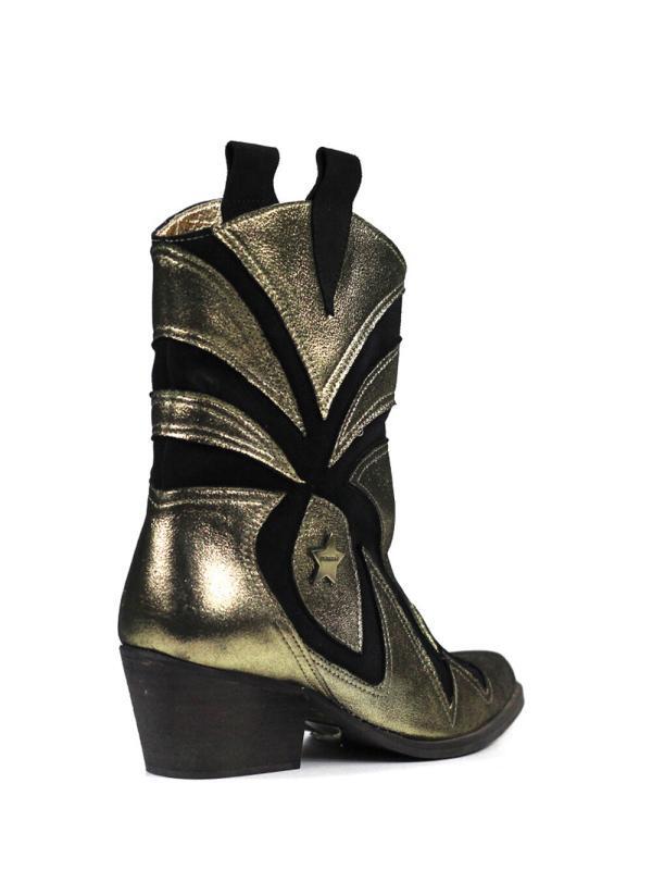 Bota Bull em Pele Gold
