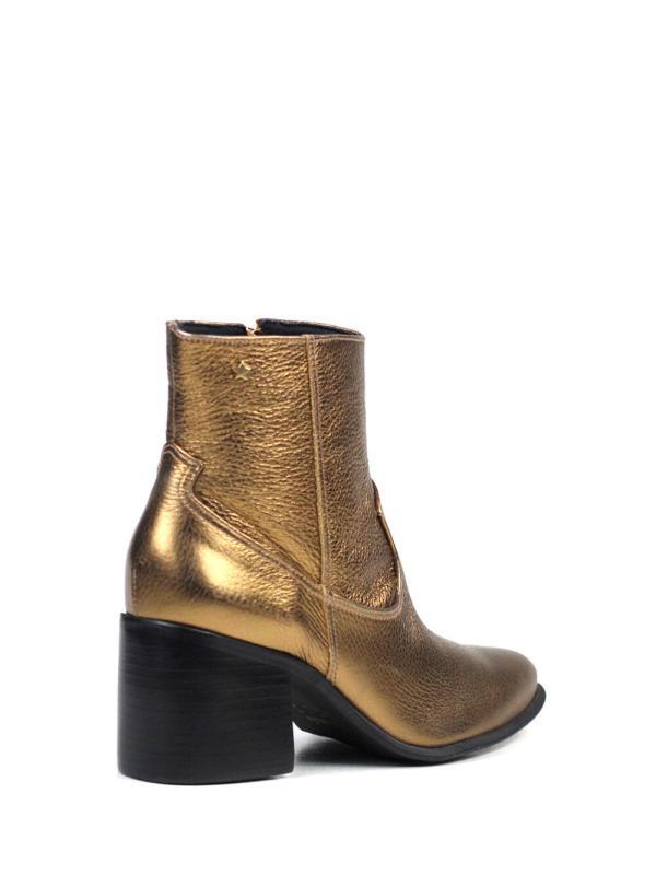 Bota Ful em Pele Gold