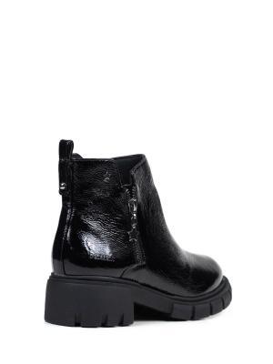 Bota Mad Preta em Pele