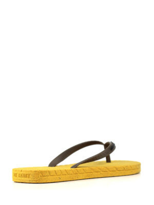 Chinelo Feel The Nature Amarelo e Preto