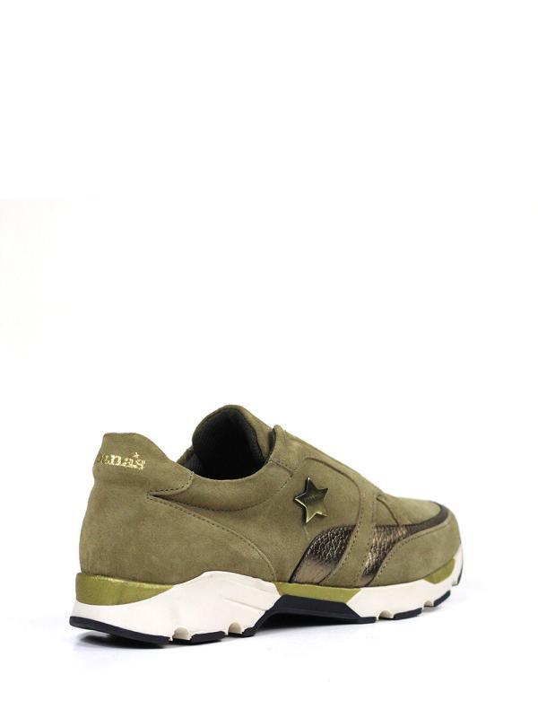 Ténis Run em Camurça Beige