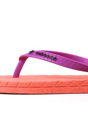 Chinelo Feel The Nature Laranja e Rosa