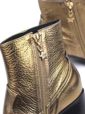 Bota Ful em Pele Gold