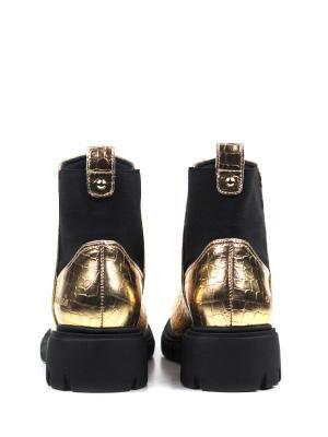 Bota Mad em Pele Gold