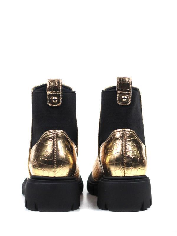 Bota Mad em Pele Gold