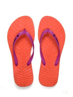 Chinelo Feel The Nature Laranja e Rosa