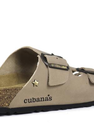 Sandália Comporta em Pele Beige