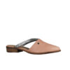 Mule Free em Pele Beige