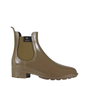 Galocha Rainy Beige em PVC