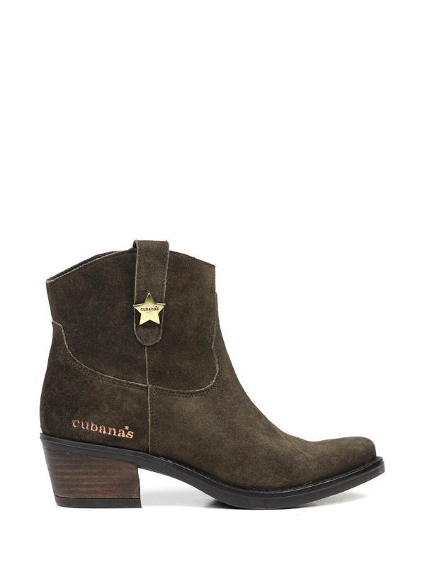 Bota Texana Mac Camurça Castanha