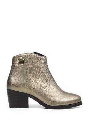 Bota Vitoria Pele Gold