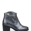 Bota Vitoria Pele Silver