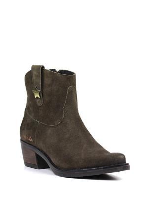 Bota Texana Mac Camurça Castanha