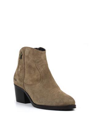 Bota Vitoria Camurça Camel