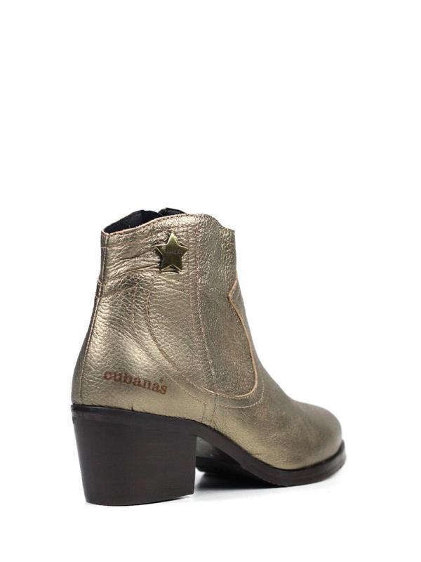 Bota Vitoria Pele Gold