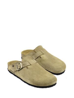 Sandália Comporta Camurça Beige