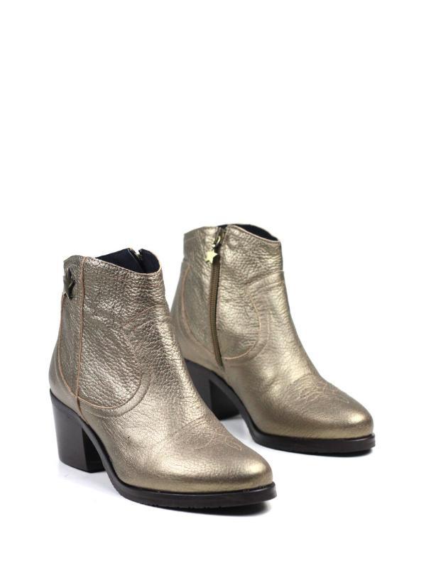 Bota Vitoria Pele Gold