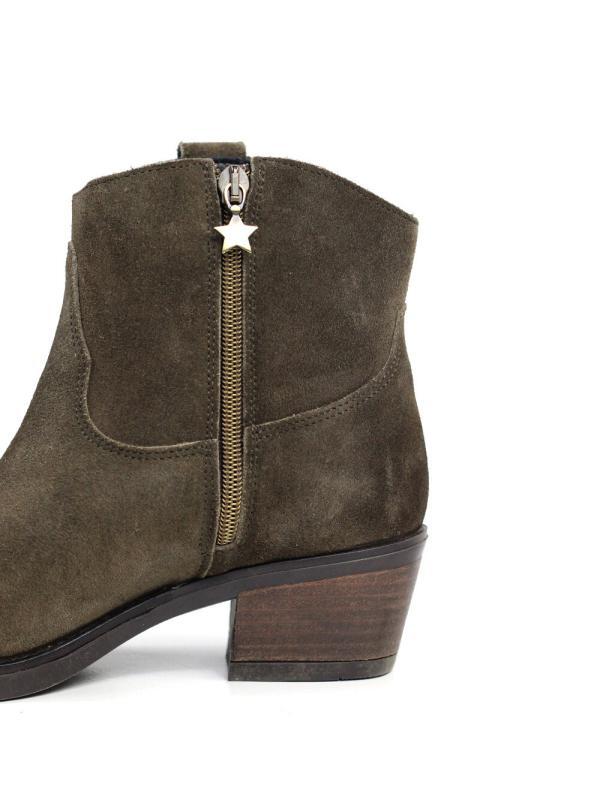 Bota Texana Mac Camurça Castanha