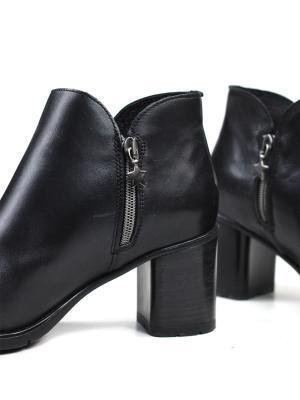 Bota Pull Preta Pele