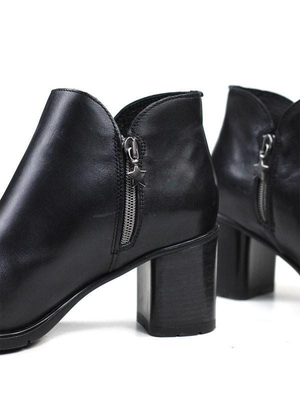 Bota Pull Preta Pele