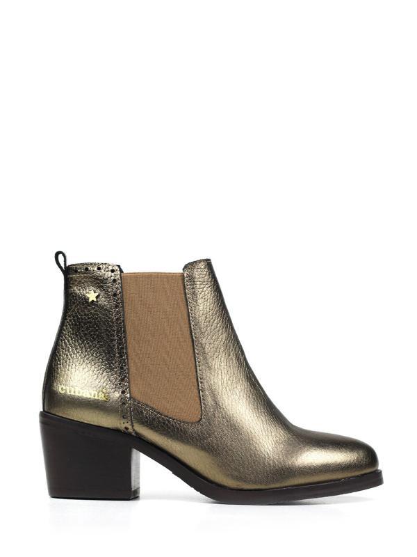 Bota Vitoria Pele Gold