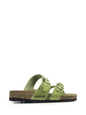 Sandália Comporta Pele Verde