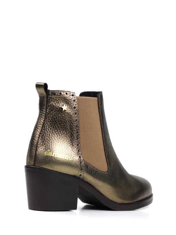 Bota Vitoria Pele Gold
