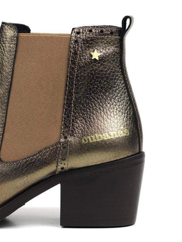 Bota Vitoria Pele Gold