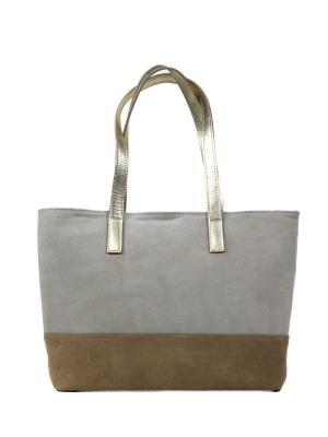 Mala Shopper em Camurça Beige