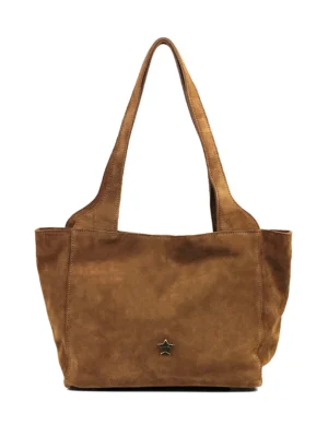 Mala Shopper em Camurça Castanha