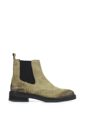 Bota em Camurça Beige