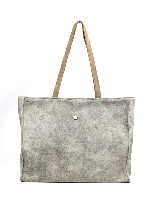 Mala Shopper Branca e Alça de Ombro