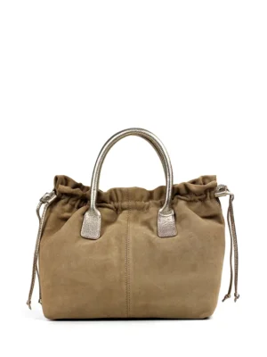 Mala Maxi em Camurça Beige