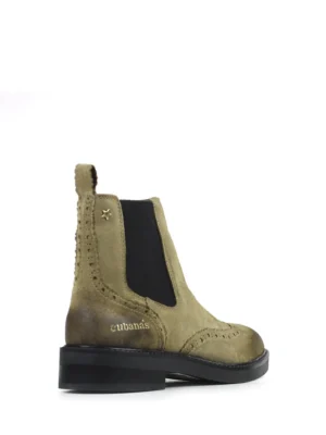 Bota em Camurça Beige
