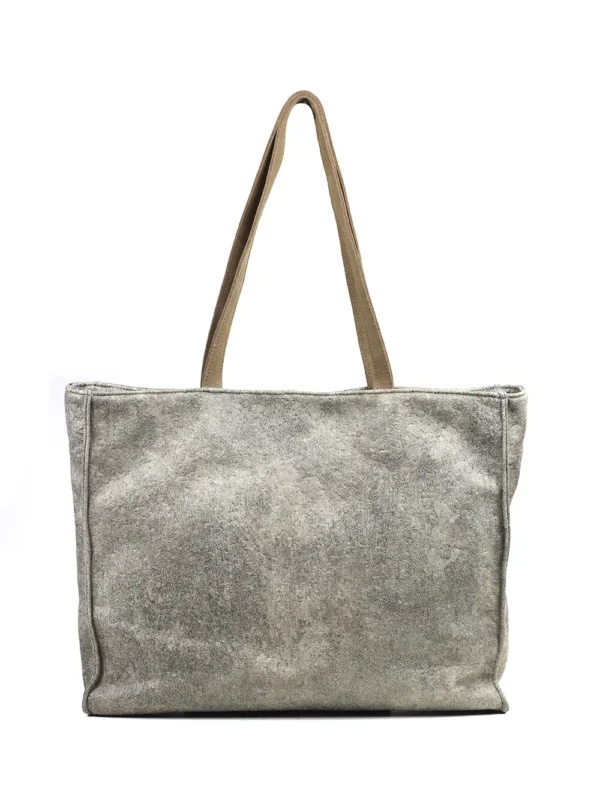 Mala Shopper Branca e Alça de Ombro