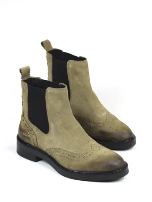 Bota em Camurça Beige