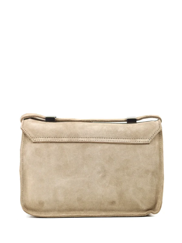 Mala Midi em Camurça Beige