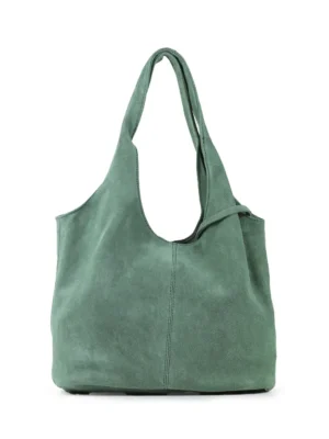 Mala Shop em Camurça Verde