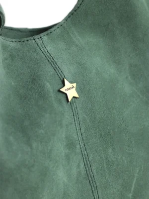 Mala Shop em Camurça Verde